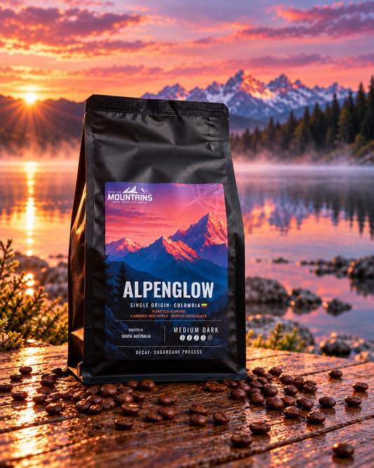 Alpenglow — Decaf Coffee Beans Roasted in Adelaide